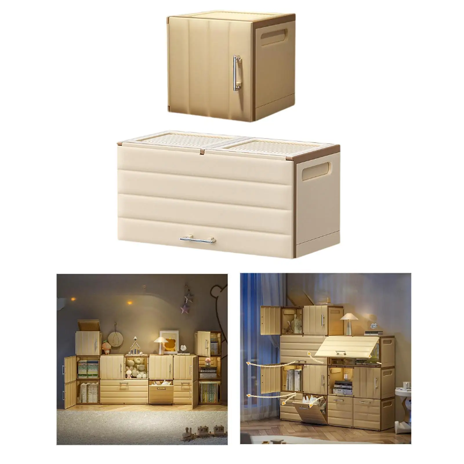 

Контейнеры для хранения с крышкой. Компактный ящик для хранения для организации дома в общежитии.