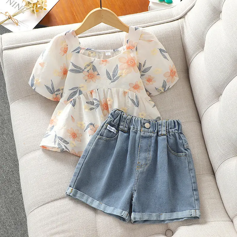 

4 Year Old Girl Clothes Sets Girls From 10 12 Years Fashion Elementary Summer 13 Korean Children's Clothing 2025 Child Outfit 7