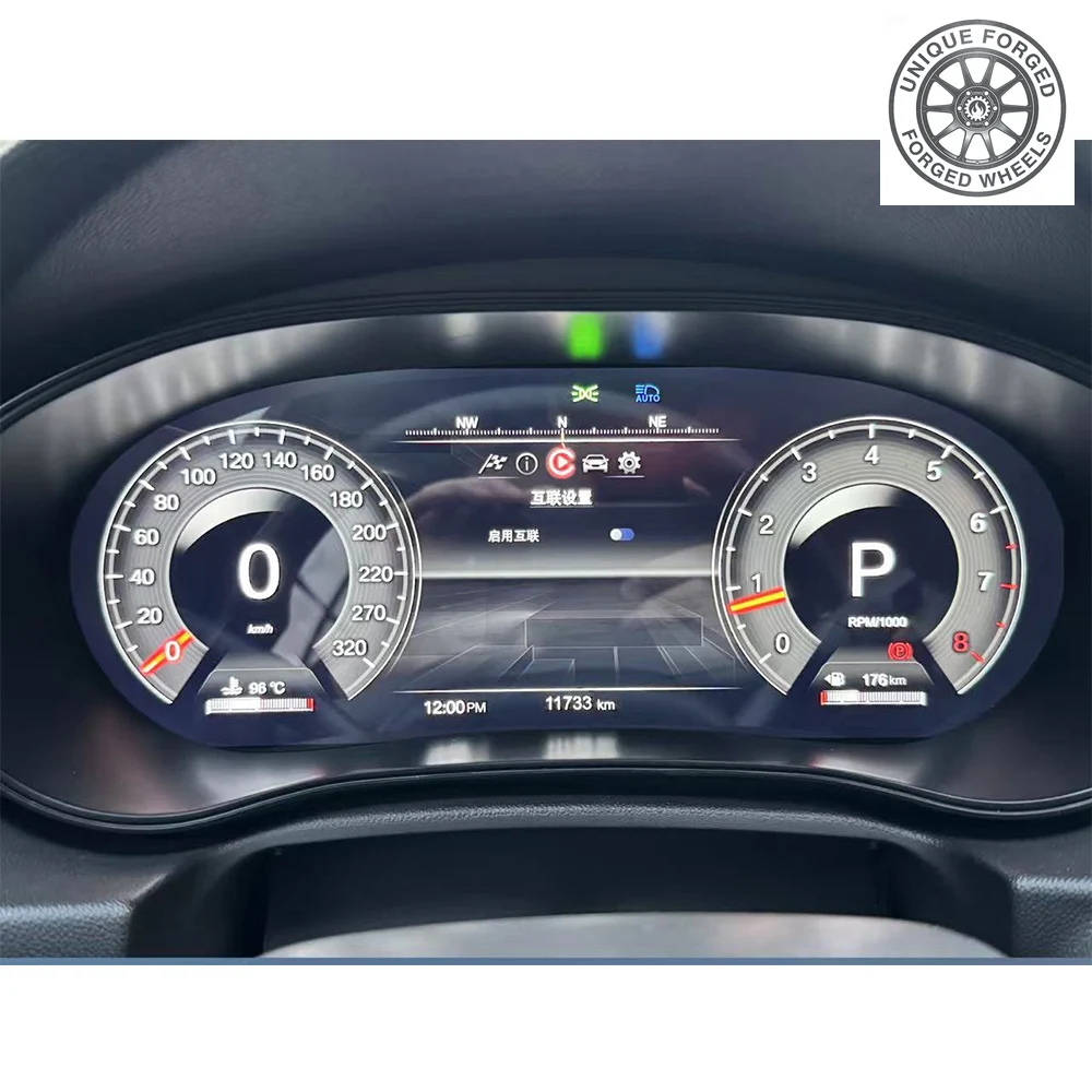 LCD Dashboard for Buick Regal 2016-2024 LCD Instrument Panel LCD Odometer Virtual Digital Cluster Cockpit