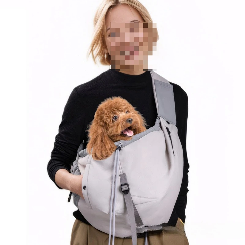 

Suitable for outdoor diagonal folding small pet backpacks