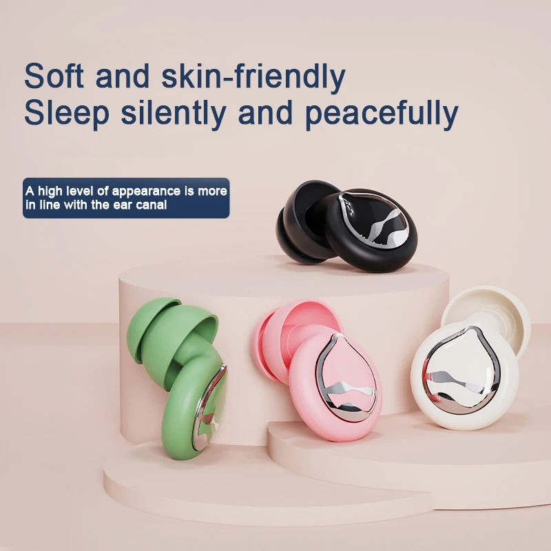 XYM Reusable Noise Cancelling Sleeping Earplugs for Snoring Studying traveling Noise Reduction and Comfort Hearing Protection