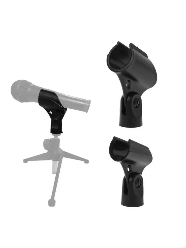 J78A Spring Clip Microphone Holder Mic Adapter for 2.1-3.3cm Diameter Microphone