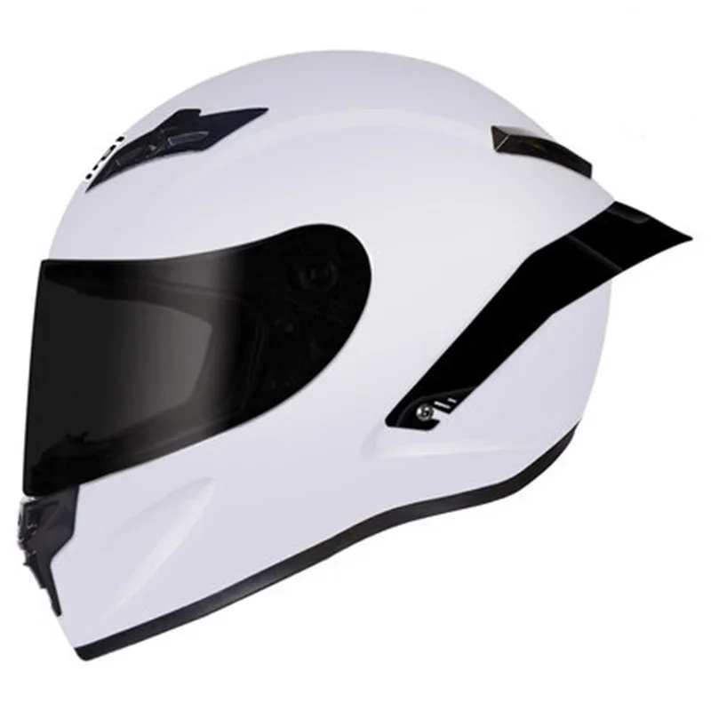 Full Face Motorcycle Helmet with Dual Shield Tail Protection Extra Lens Included Sizes S M L XL for Enhanced Safety And Comfort