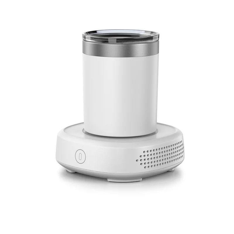 

2 In 1 Cup Cooler Coffee Mug Warmer for Office Home Desk Use Heating Cooling Beverage Plate for Water Tea Drinks Milk Beer Cocoa