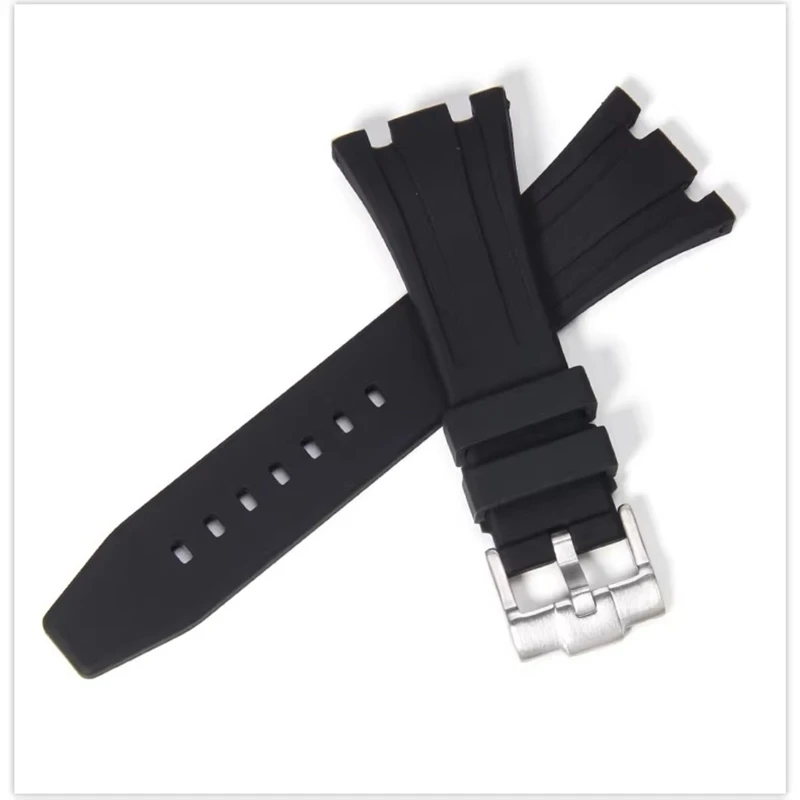 27mm 28mm 30mm Rubber Strap for AP 15703 Audemars Piguet ROYAL OAK OFFSHORE GA2100 2110 Series Watchband Accessories Replacement