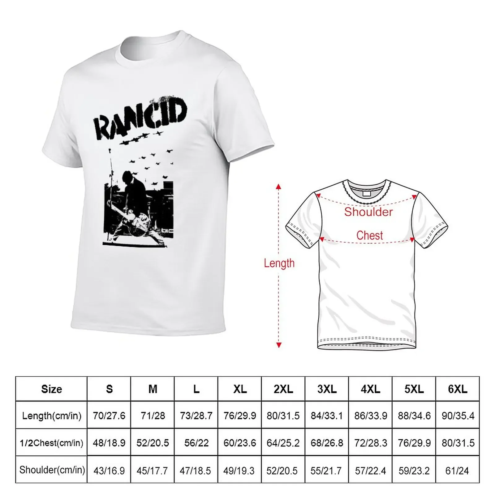 New rancid - new T-Shirt new edition t shirt t-shirts man men graphic t shirts