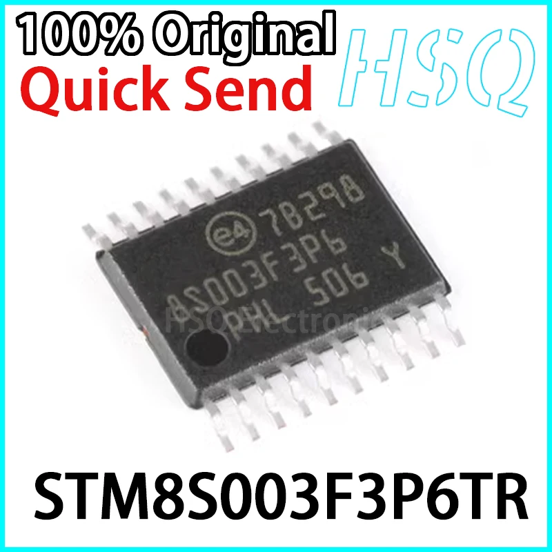 1PCS Original Genuine STM8S003F3P6TR 8S003F3P6 8-bit Microcontroller Chip Brand New in Stock