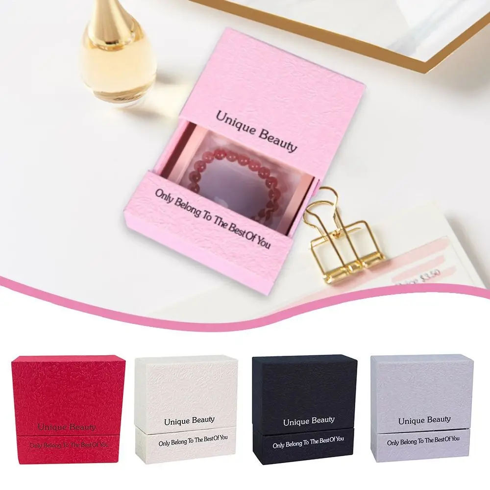 Drawer-style Jewelry Storage Box INS Style Portable Ring Earrings Gift Box Jewelry Accessories Jewelry Organizing Container