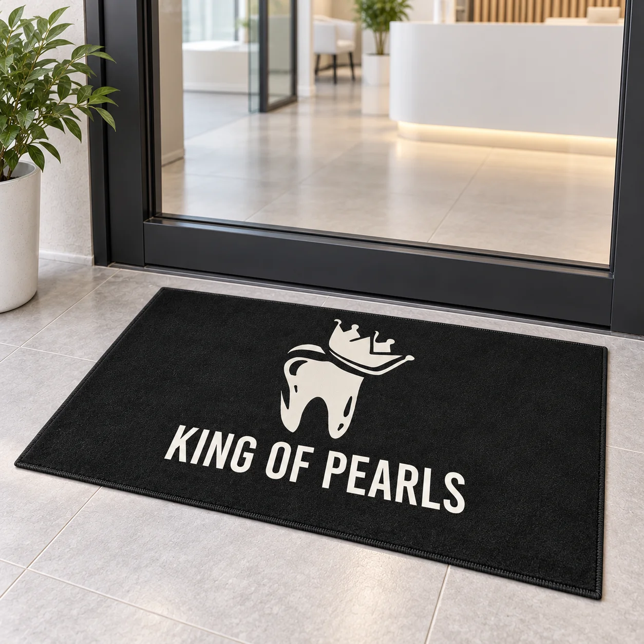 Personalized Logo Doormat Business Custom Welcome Mat with Your Brand Great for Promoting Company Store Front Door Decor Carpet