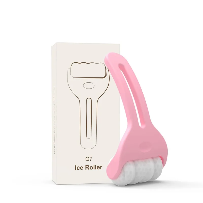 Form Gesichtsmassage Hautpflege Werkzeug Kontur Auslaufsicheres Gesichtsmassagegerät Upgrade Wiederverwendbare Eis Gesichtsroller Schönheit Eis Gesichtsroller