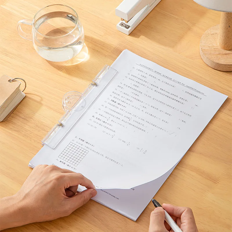 Magnetic Transparent File Folders Strong Suction Not Easy To Fall Off Multifunctional Office Supplies File Folders