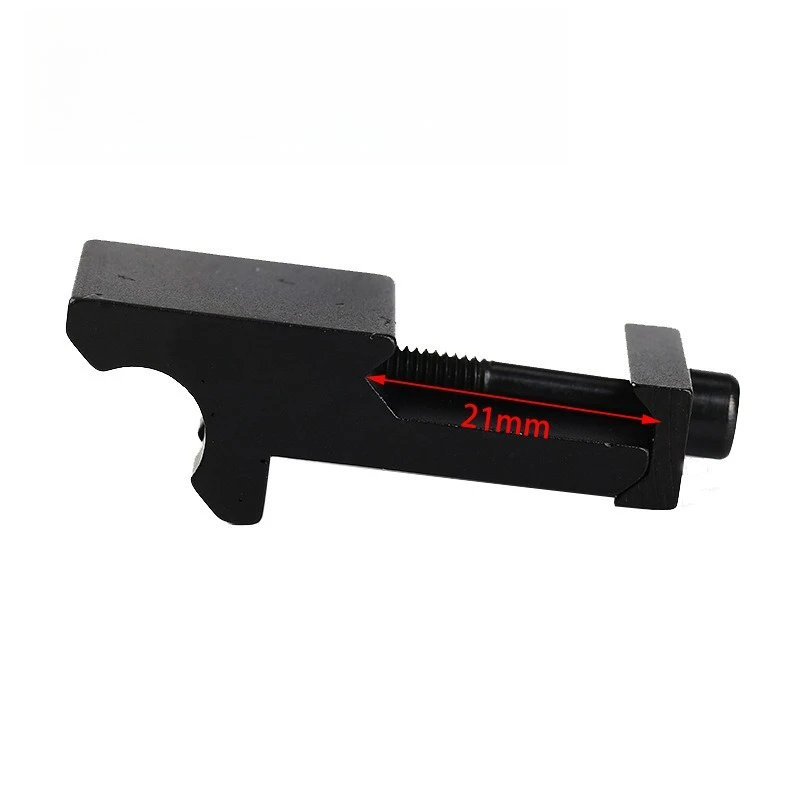 20mm Aluminum Alloy Guide Rail 45 Degree Inclined Rail Bracket Flashlight Modification Accessories Metal with Hexagonal Wrench