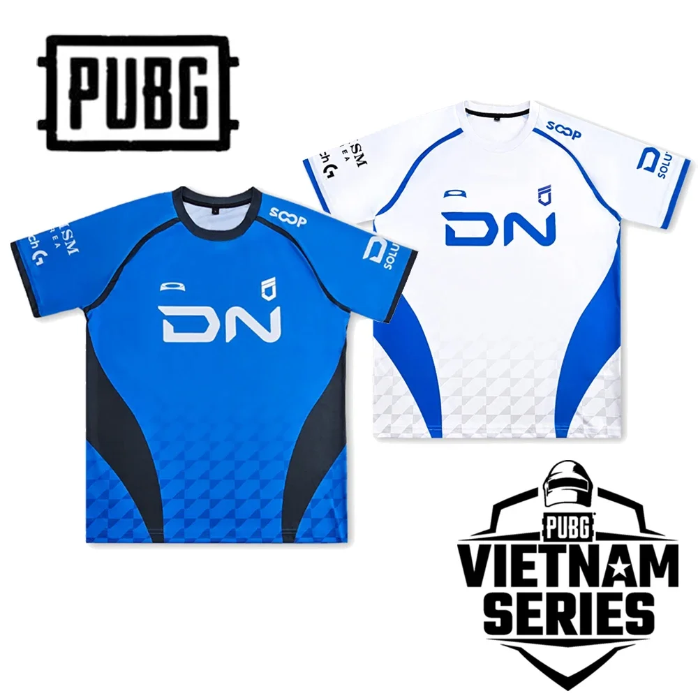 

PUBG Esports Club DN FREECS 2025 Jersey Competition Training Suit Player Customized T-shirt Men And Women Oversized Streetwear