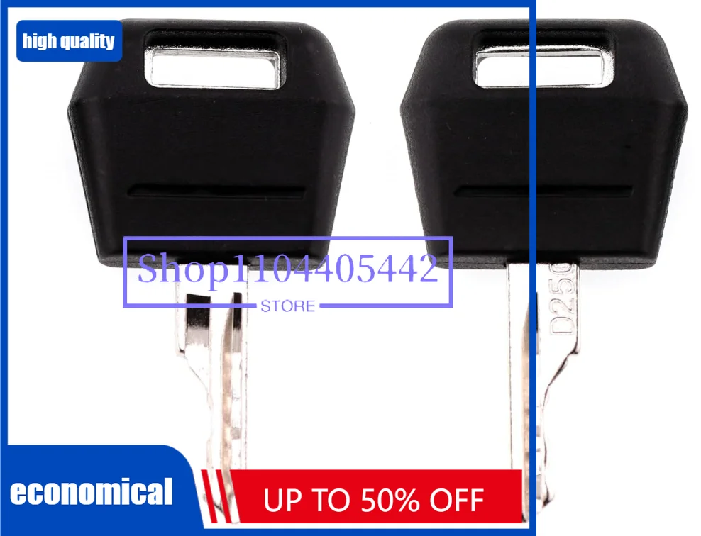 10PCS D250 Ignition Key Fits for LH S450 Tractor Bulldozer Backhoe Excavator D250