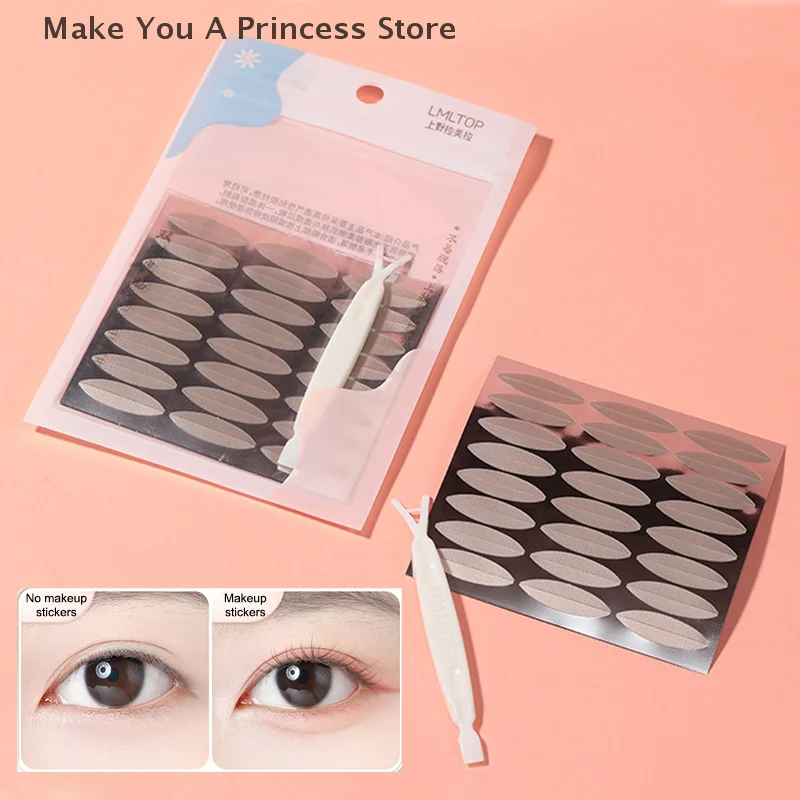 240 pezzi adesivo palpebra invisibile adesivi doppia palpebra trasparente autoadesivo doppio nastro per occhi strumenti per il trucco degli occhi delle signore
