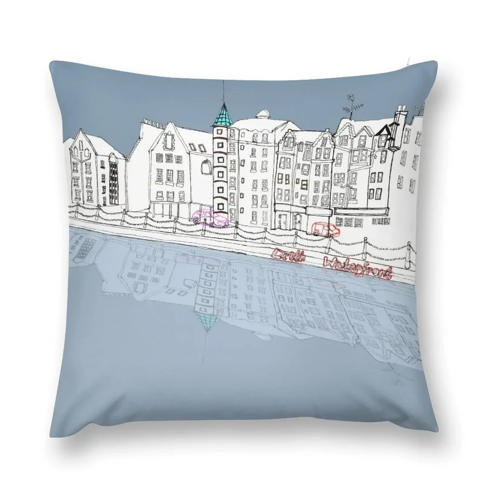 

Leith Waterfront Throw Pillow Decorative Cushion Custom Cushion Photo Cushions For Sofa pillow