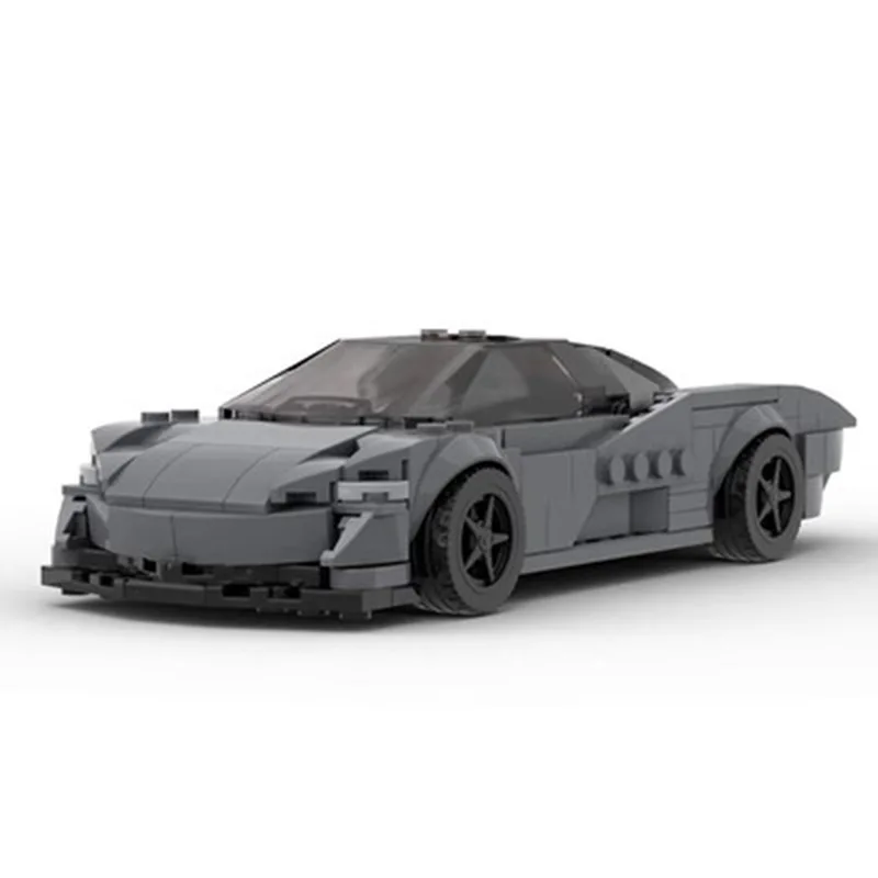  Technical  Speedtail Speed Champions Dark Grey Cars Techniced Building Blocks Bricks Set Kids Toys Gifts For Boys & Girls