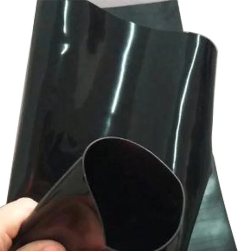 Maßgefertigte Schwarze Silikonkautschuk-Platten, 0,2mm bis 6mm Dicke, 1m Breite, Anpassbare Breite, Hitzebeständig und Korrosionsresistent