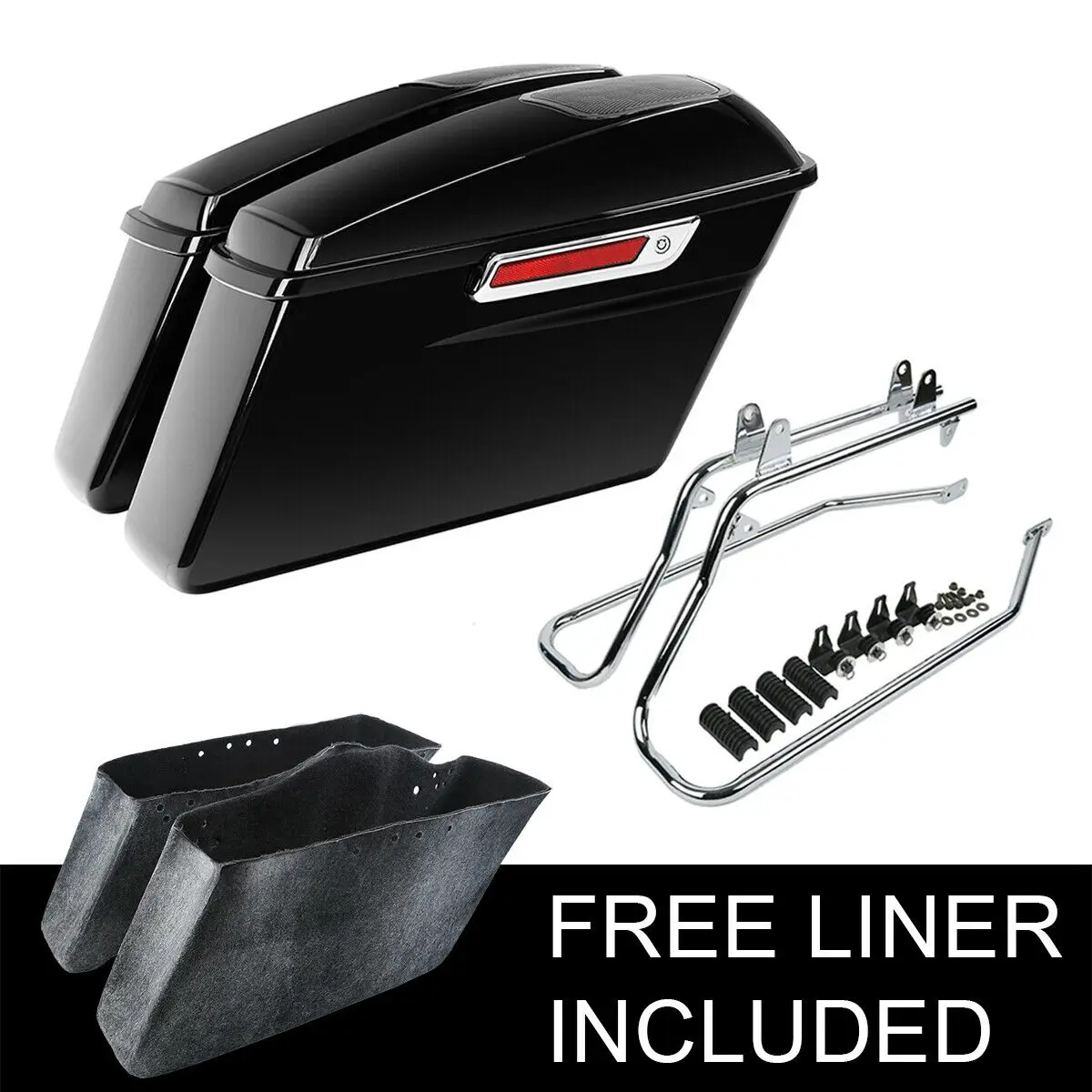 Motorcycle Saddlebags 6x9