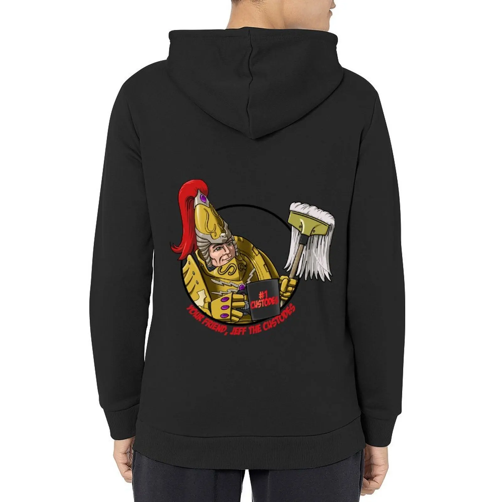 

Jeff the Custodes Hoodie mens clothing aesthetic clothing men clothing autumn new products big size hoodie