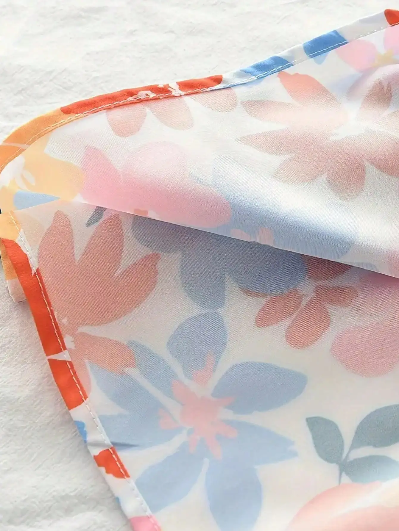 2026 Süßes Lässiges Sommer-Party-Geschenk für Mädchen Blumenmuster Schleife Quadratischer Kragen Dekoratives Kurzarm-Mädchenkleid – Detail 9
