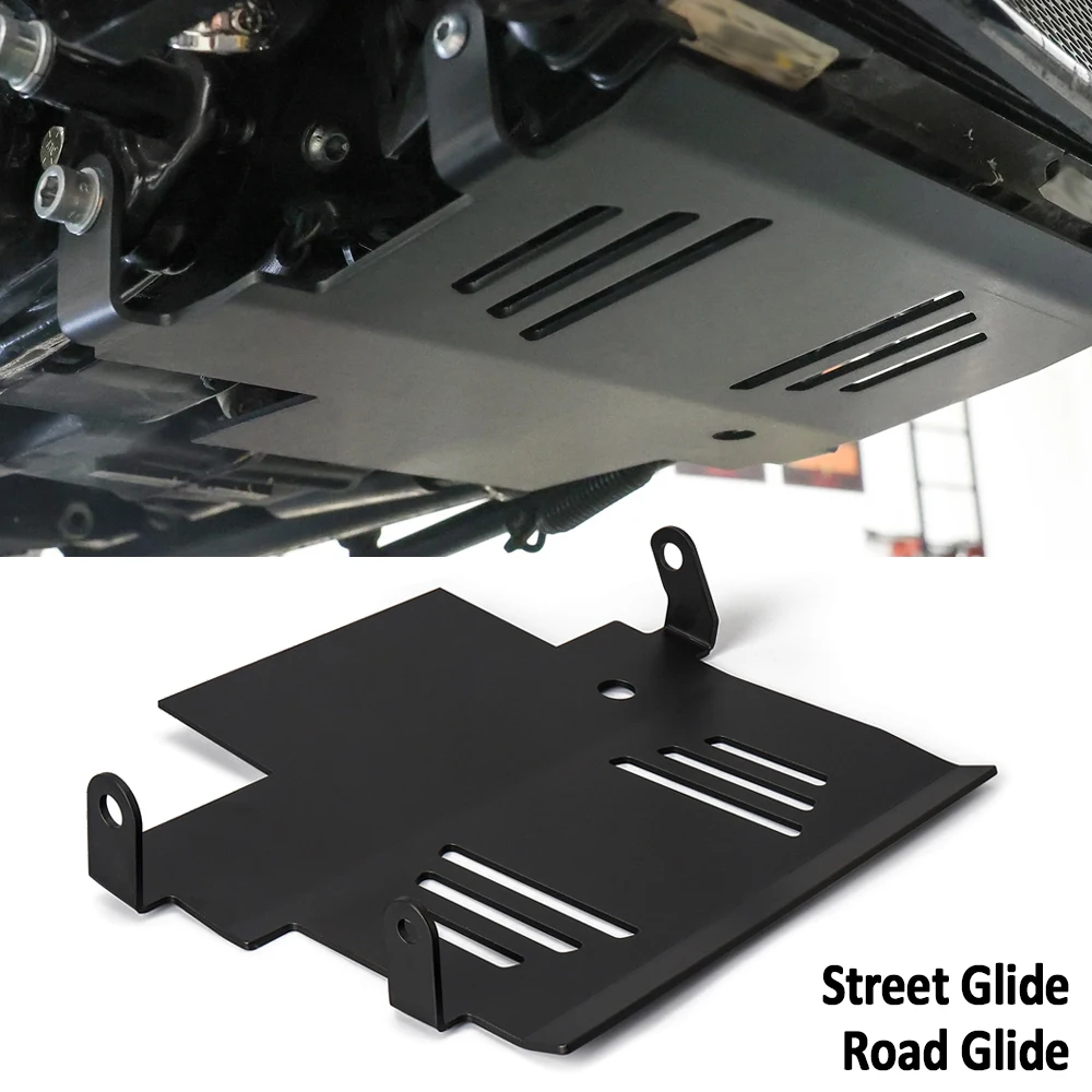

For Road Glide FLTRX FLTRXSTSE Street Glide FLHXSE Motorcycle Engine Protection Device Lower Skid Plate Lower Engine 2024 2025