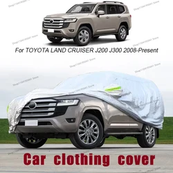 For TOYOTA Land Cruiser J200 J300 Full Car Cover Rain Frost Snow Car protective cover ,UV protection,Car paint protection