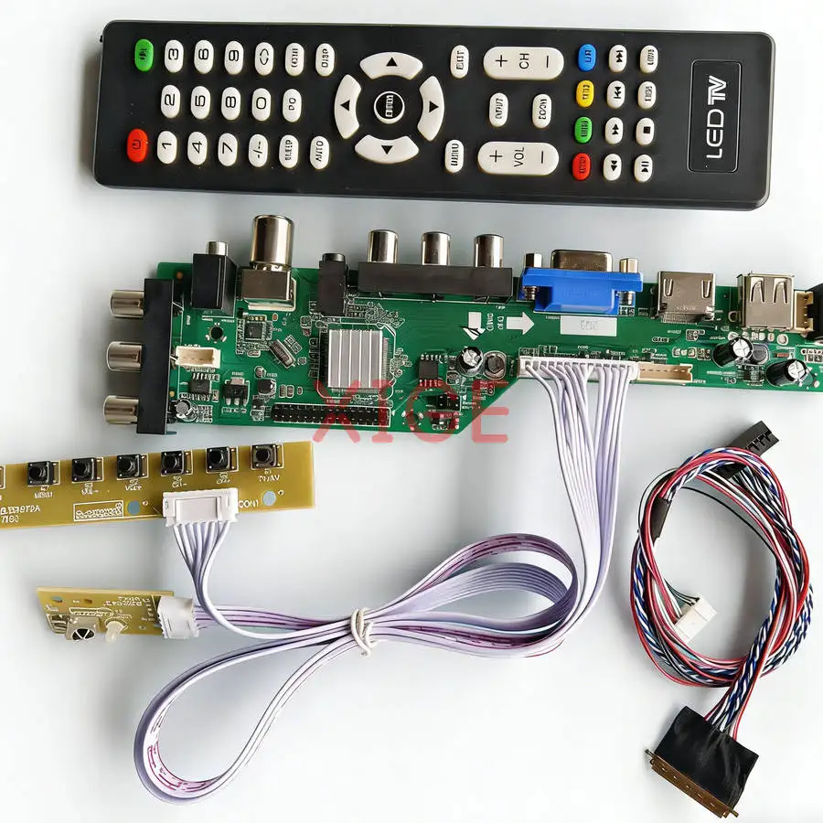 

Комплект платы управления для LTN133AT28 LTN133AT23 LTN133AT17 LTN133AT27 DVB/USB/AV/VGA/HDMI 1366x768 LVDS-40 Pin для ноутбуков и мониторов 1366*768