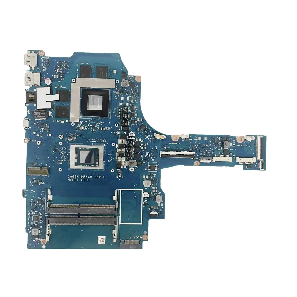 HP パビリオン 15-EC ノートパソコンのマザーボードマザーボード R5-5600U R7-5800U CPU GTX1650 4 ギガバイト GPU DAG3HIMB8C0