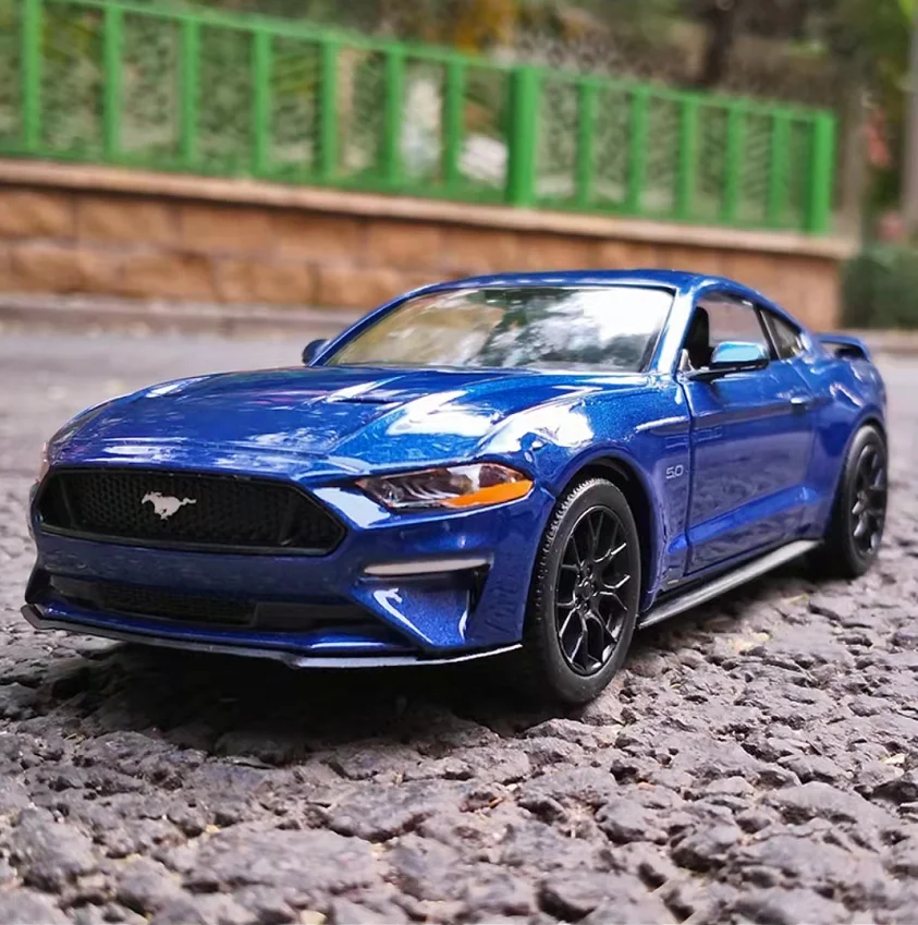 

Welly 1:24 Ford Mustang GT Alloy Sports Car Model Diecast Metal Toy Car Model Simulation Collection Toy Gift Ornaments