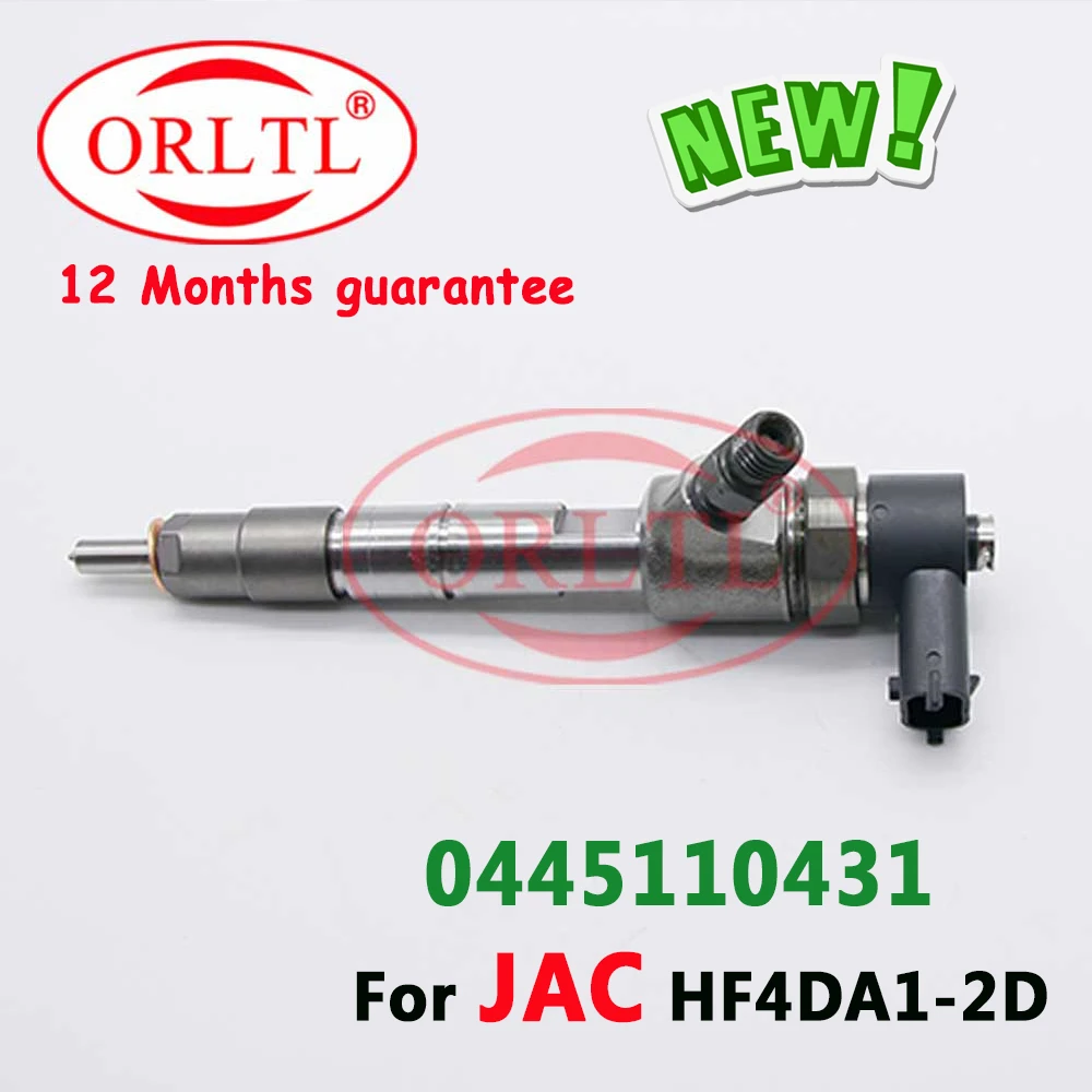 

ORLTL 0445110431 Diesel Fuel Injection 0 445 110 431 CRI Fuel Injector 0445 110 431 Common Rail Injector for JAC 0445110432