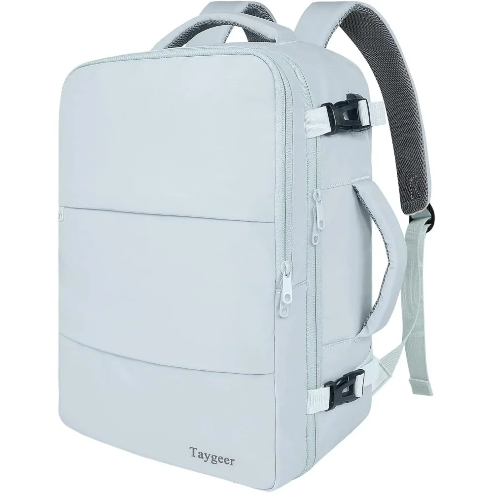 

Travel Backpack for Women, Carry On Backpack with USB Charging Port & Shoe Pouch, TSA 15.6inch Laptop Mochila Flight Approved