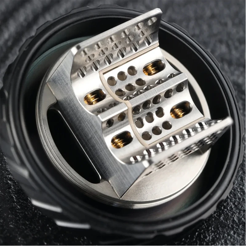 العلامة التجارية الجديدة السجائر الإلكترونية البخاخة ThunderCloud Blaze Max Pro RTA 5.5/8.5 مللي سطح الملف المزدوج 28 مللي متر خزان مع مايك Vapes