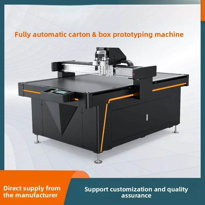 

Машина для образцов печатной коробки, Машина для резки вибрирующего ножа небольшого партии для картонных коробок и цветных коробок