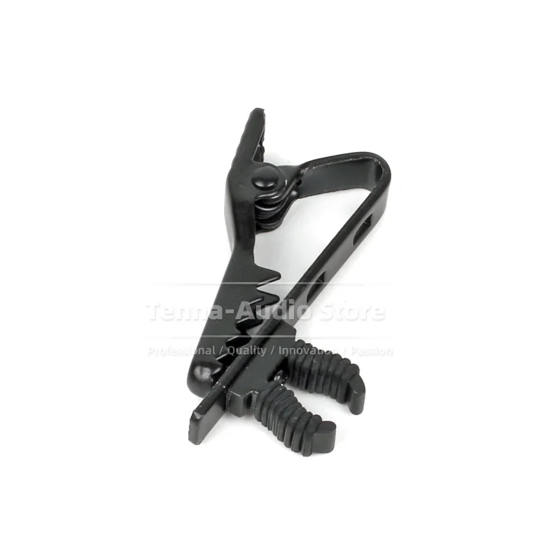 SnapVox Compatible With DPA 4660 4661 4671 Microphone Head Tie Clasp Lavalier Crocodile Clip Mic Cable Core Holder Lapel Clamp