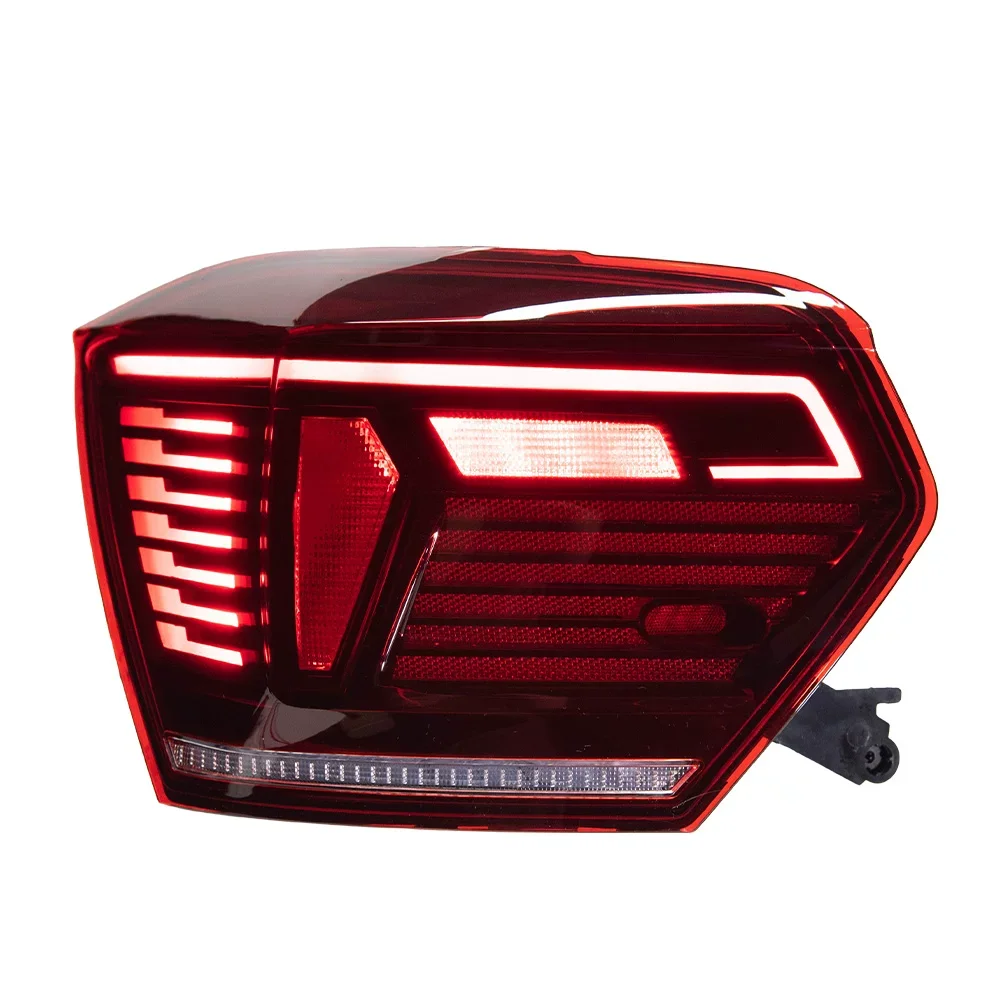 

2019-2022 Suitable for new polo taillight assembly modified LED running light running water turn signal brake