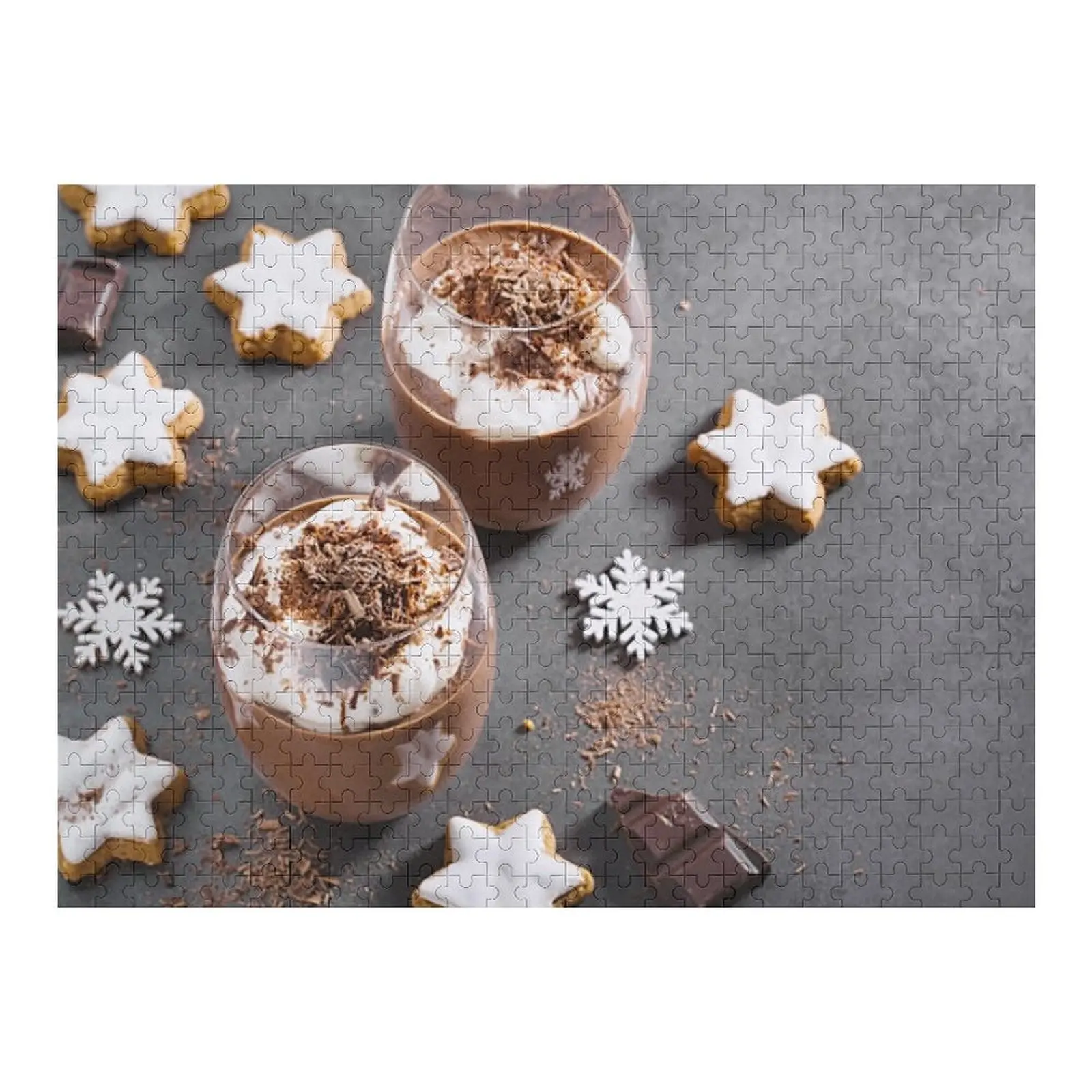 Rompecabezas de mousse de chocolate Nombre de madera personalizado Rompecabezas de nombre de madera