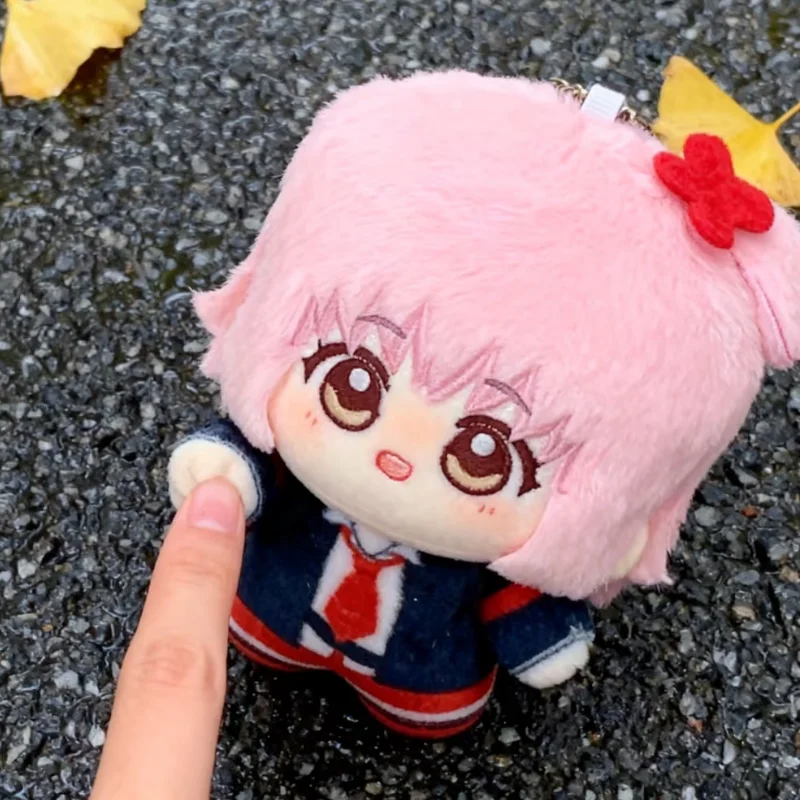 

10cm Anime Shugo Chara Hinamori Yoru Amu Starfish Cosplay Printing Nunu Body Cotton Stuffed Cute Doll Pendant Keychain Gift Toys