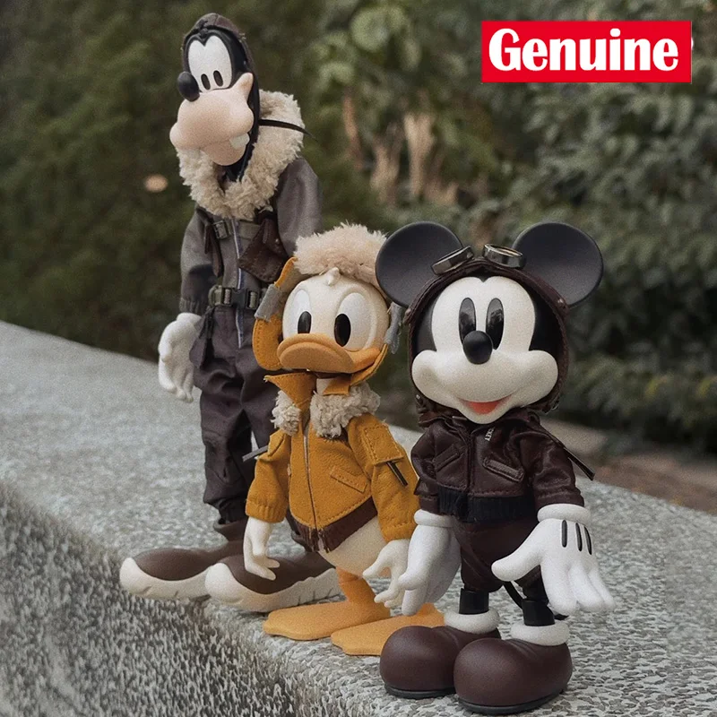 

Miniso Morstorm Disney City Escape Plan Camping Figure Mickey Donald Duck Dolls Cute Models Figurine Decorative Model Gifts Doll