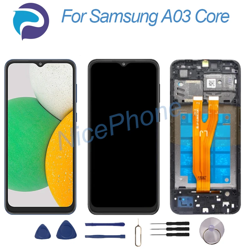 Nuevo y bien embalado para Samsung A03 Core reemplazo de pantalla LCD SM-A032F/M, SM-A032F/DS A03 Core Display digitalizador táctil
