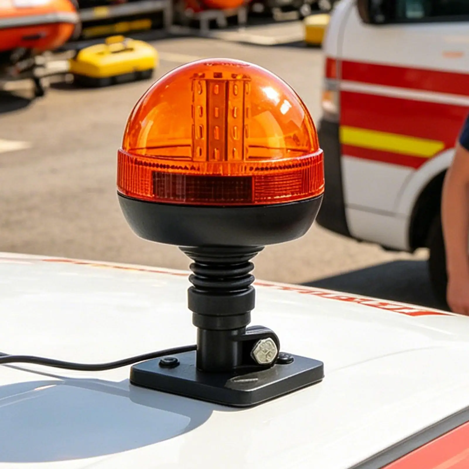 

Trucks Strobe Lights LED Roof Top Lamp Adjustable Car Ceiling Warning Light for Truck Tractor Mower Construction