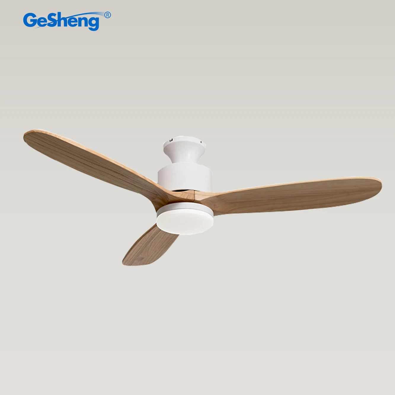 

Popular Design 52 Inch 3 Solid Wood Blade DC Copper Motor Ceiling Fans with Remote Control
