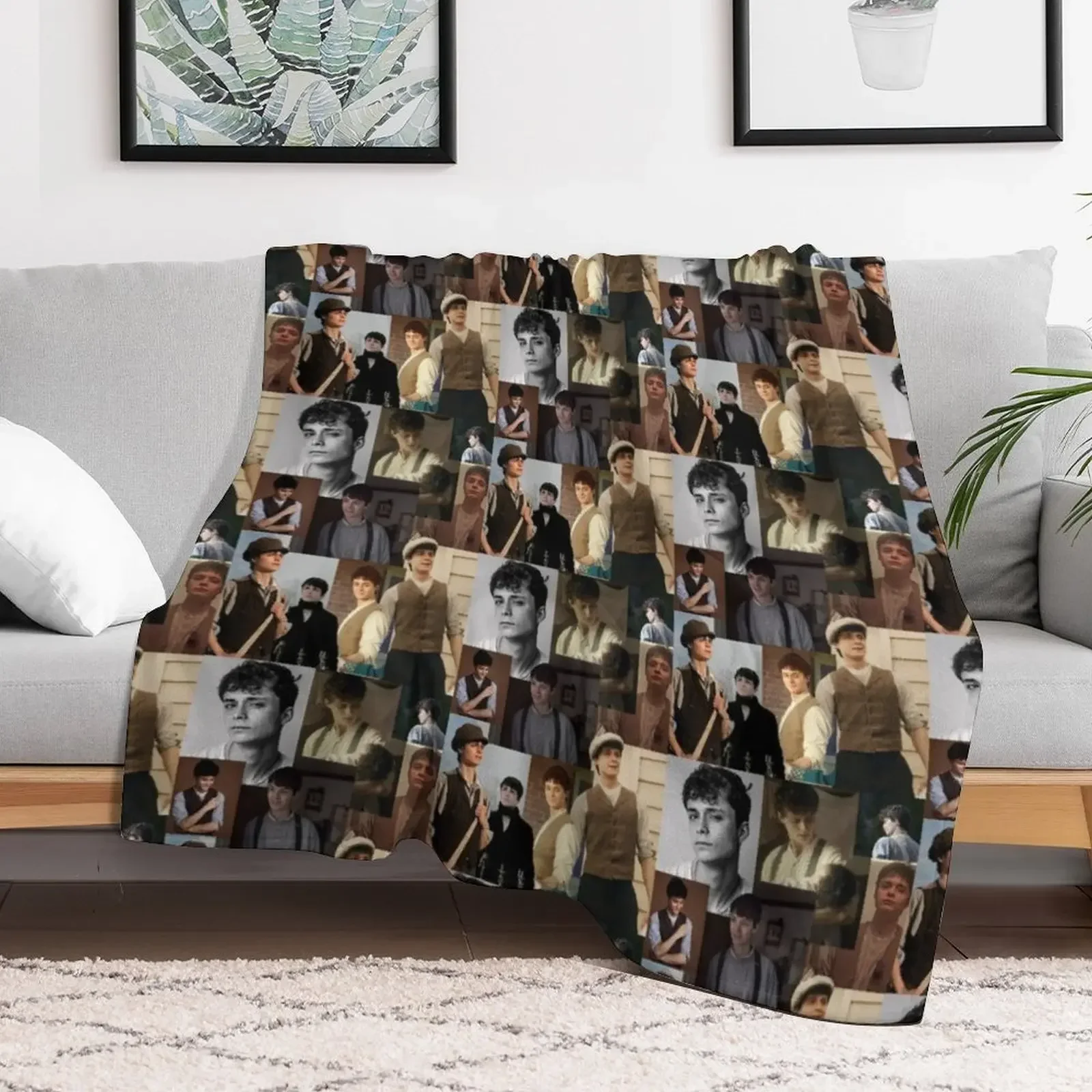 Gilbert Blythe collage Throw Blanket Kid'S Decorative Throw Thin For Sofa Thin Blankets