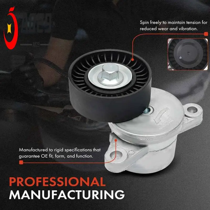 

A029-Car Pulley Tensioning Assembly HL3Z-6A228-A For Ford F-150 Expedition Lincoln Navigator 2017-2022 BR3Z6B209E HL3Z6A228A