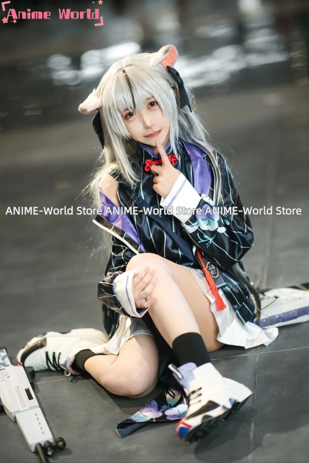 《Custom Size》Game Blue Archive Sunohara Kokona Cosplay Costume Halo Headdress Shoes Wig