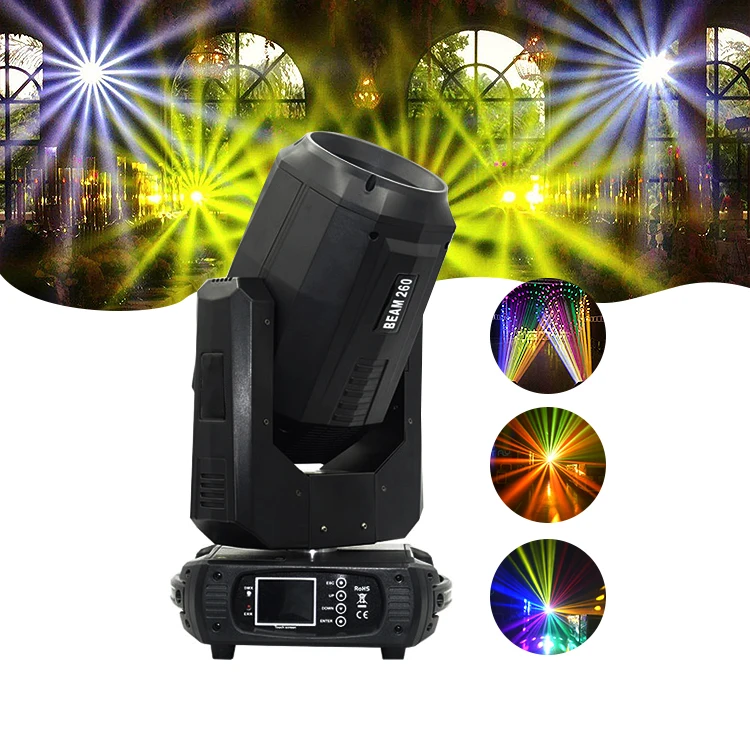 VLTG 2020 Hot sale 260W beam moving head with 2 prism rainbow prism