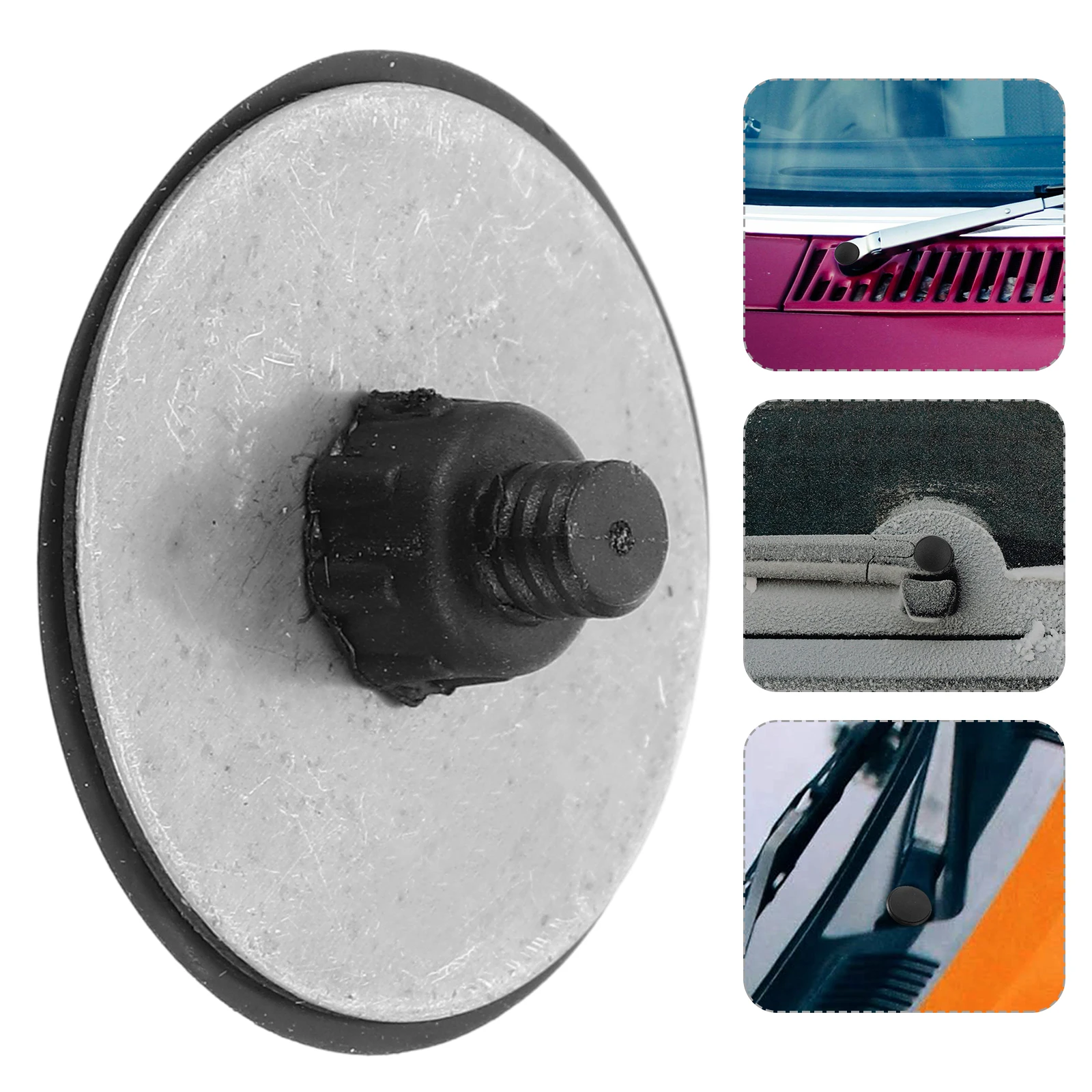 

Rear Wiper Arm Hole Plug Cover Cap Waterproof Plastic Block Off Car Wiper Replacement 32mm Rear Windshield Plug