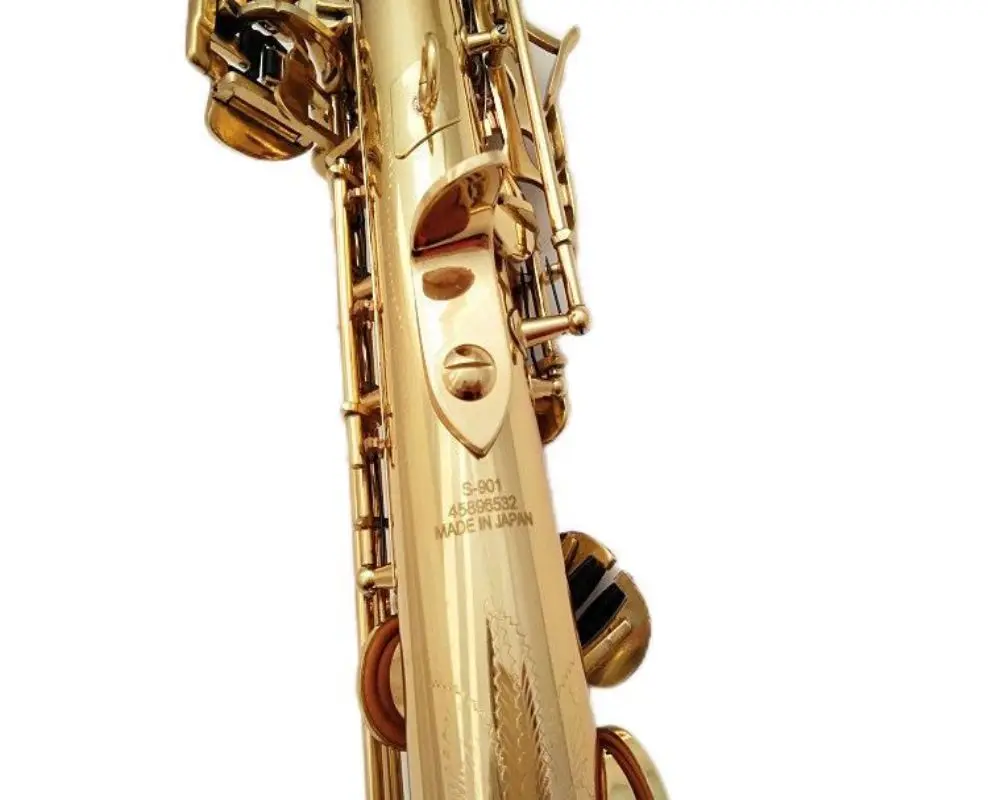 Japan Brand New S-901 Straight Soprano Saxophone B flat Musical Instruments Playing Professional Top