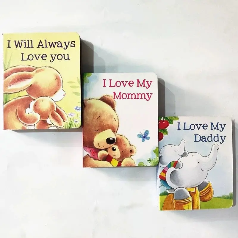 

BABYS FIRST I LOVE YOU. Всего 3 тома. Детские оригинальные книги на английском языке с картинками для раннего чтения.
