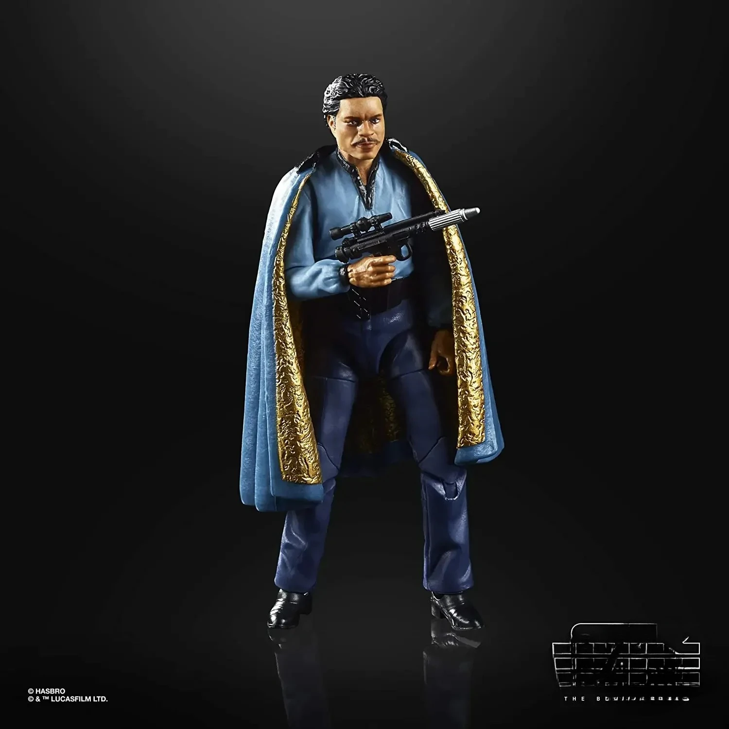 

Hasbro The Black Series Lando Calrissian 6-дюймовая масштабная коллекционная фигурка The Empire Strikes Back на 40-летие
